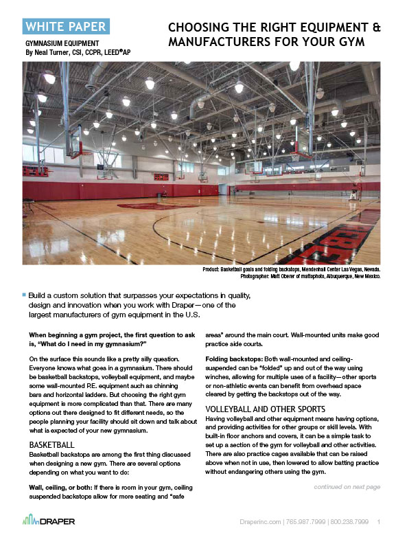 Choosing the Right Gym Equipment